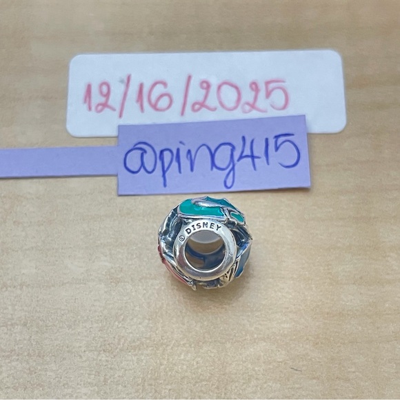 Pandora HTF Disney Aurora's Fairy Godmothers Charm - Picture 11 of 14